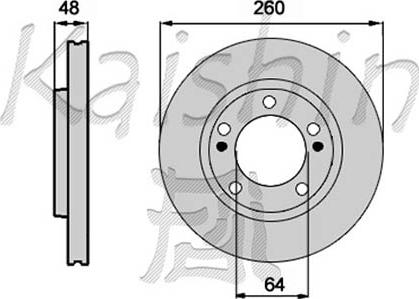 Kaishin CBR265 - Disque de frein cwaw.fr