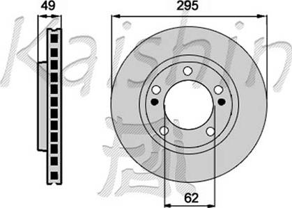 Kaishin CBR226 - Disque de frein cwaw.fr