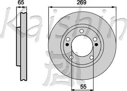 Kaishin CBR276 - Disque de frein cwaw.fr