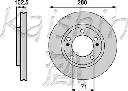 Kaishin CBR271 - Disque de frein cwaw.fr