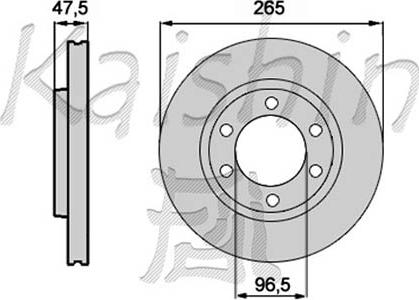 Kaishin CBR273 - Disque de frein cwaw.fr