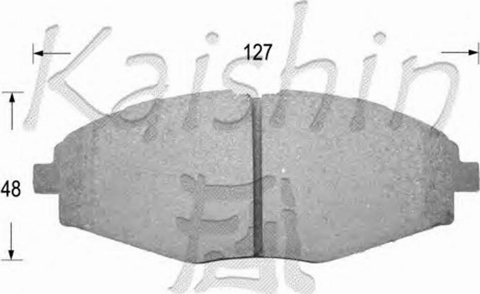 Kaishin D11144OE - Kit de plaquettes de frein, frein à disque cwaw.fr