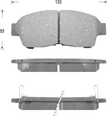 Lemförder 26214 - Kit de plaquettes de frein, frein à disque cwaw.fr