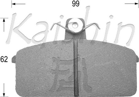 Kaishin FK9056 - Kit de plaquettes de frein, frein à disque cwaw.fr