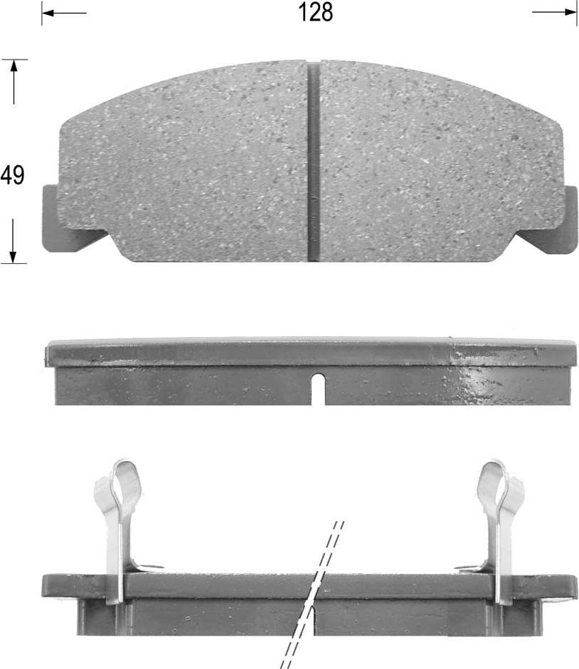 Kaishin FK5037 - Kit de plaquettes de frein, frein à disque cwaw.fr