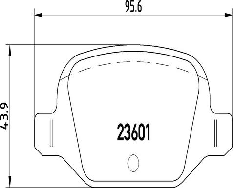 Kaishin FK20043 - Kit de plaquettes de frein, frein à disque cwaw.fr