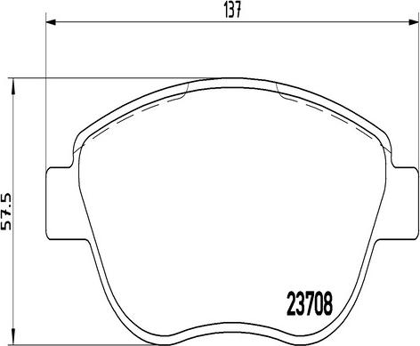 Kaishin FK20064 - Kit de plaquettes de frein, frein à disque cwaw.fr