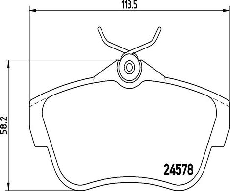 Kaishin FK20068 - Kit de plaquettes de frein, frein à disque cwaw.fr