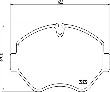 Kaishin FK20035 - Kit de plaquettes de frein, frein à disque cwaw.fr