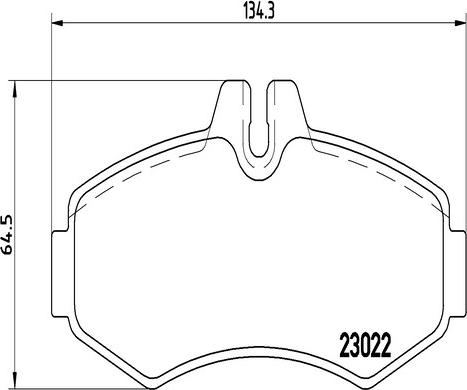 Kaishin FK20020 - Kit de plaquettes de frein, frein à disque cwaw.fr