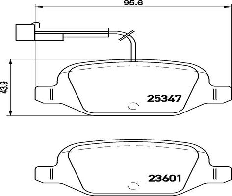 Kaishin FK20021 - Kit de plaquettes de frein, frein à disque cwaw.fr