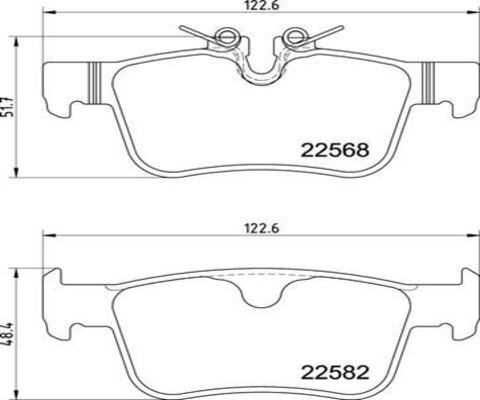 Kaishin FK20159 - Kit de plaquettes de frein, frein à disque cwaw.fr