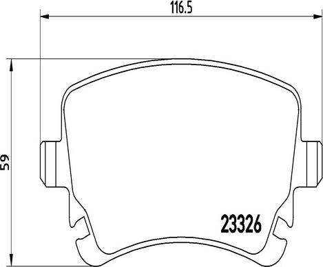 Kaishin FK20156 - Kit de plaquettes de frein, frein à disque cwaw.fr