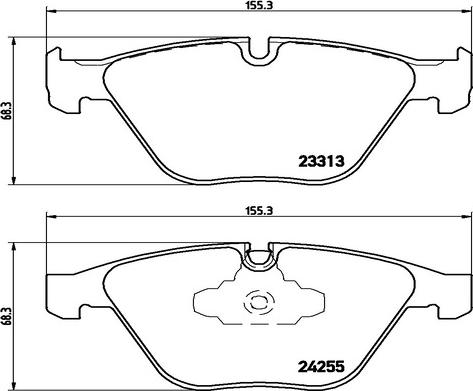 Kaishin FK20109 - Kit de plaquettes de frein, frein à disque cwaw.fr