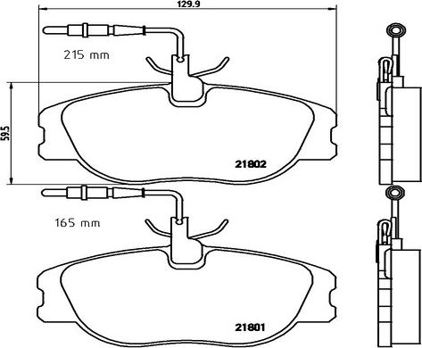 Kaishin FK20101 - Kit de plaquettes de frein, frein à disque cwaw.fr