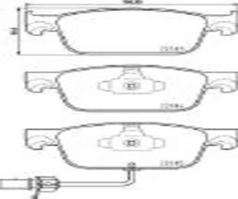 Kaishin FK20107 - Kit de plaquettes de frein, frein à disque cwaw.fr