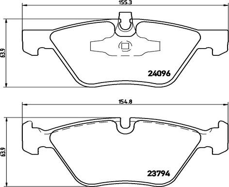 Kaishin FK20305 - Kit de plaquettes de frein, frein à disque cwaw.fr