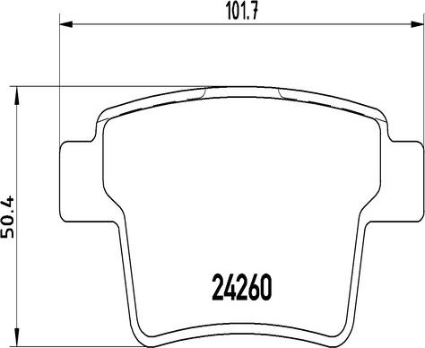 Kaishin FK20320 - Kit de plaquettes de frein, frein à disque cwaw.fr