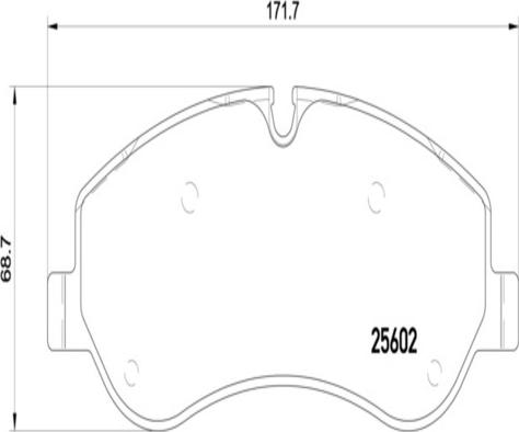 Kaishin FK20206 - Kit de plaquettes de frein, frein à disque cwaw.fr