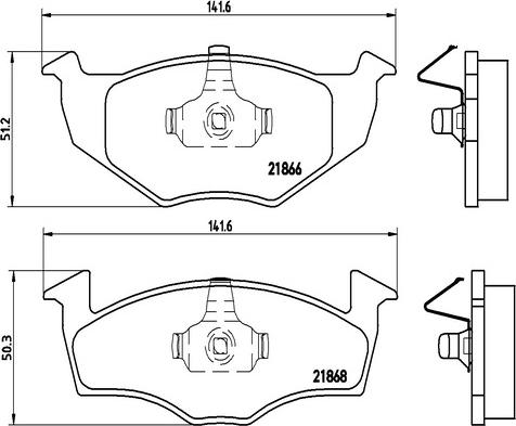 Kaishin FK20216 - Kit de plaquettes de frein, frein à disque cwaw.fr