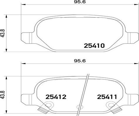 Kaishin FK20213 - Kit de plaquettes de frein, frein à disque cwaw.fr