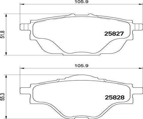 Kaishin FK20282 - Kit de plaquettes de frein, frein à disque cwaw.fr