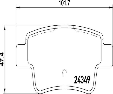 Kaishin FK20275 - Kit de plaquettes de frein, frein à disque cwaw.fr