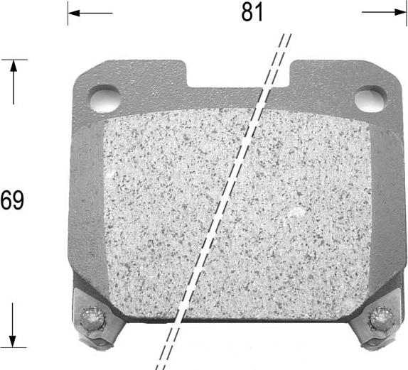 Kaishin FK2146 - Kit de plaquettes de frein, frein à disque cwaw.fr