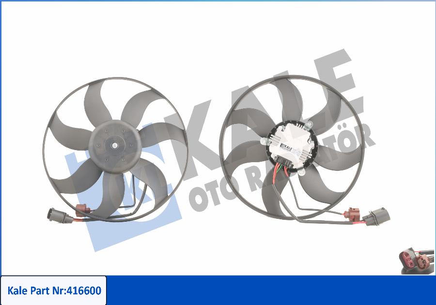 KALE OTO RADYATÖR 416600 - Ventilateur, refroidissement du moteur cwaw.fr