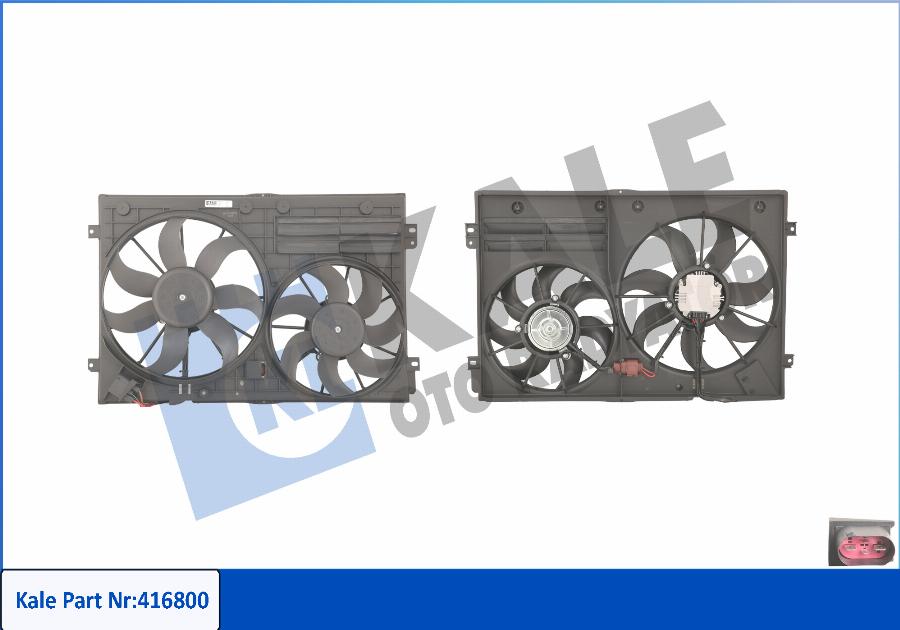 KALE OTO RADYATÖR 416800 - Ventilateur, refroidissement du moteur cwaw.fr