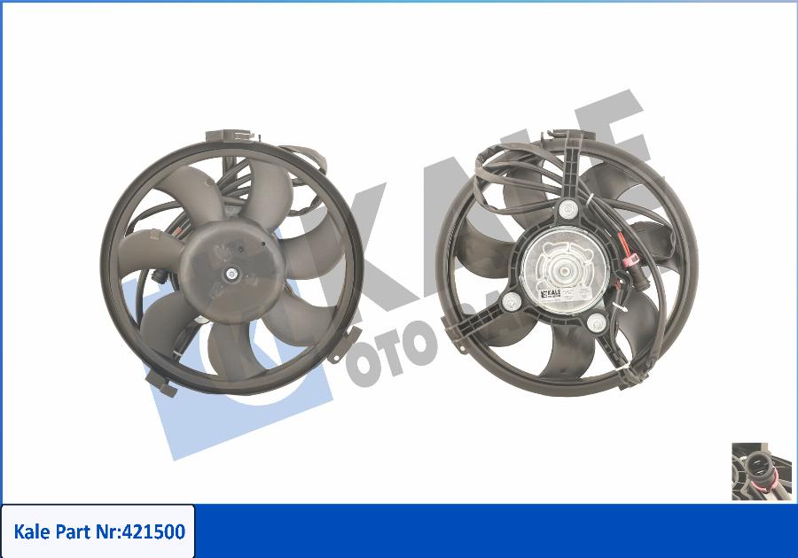 KALE OTO RADYATÖR 421500 - Ventilateur, refroidissement du moteur cwaw.fr