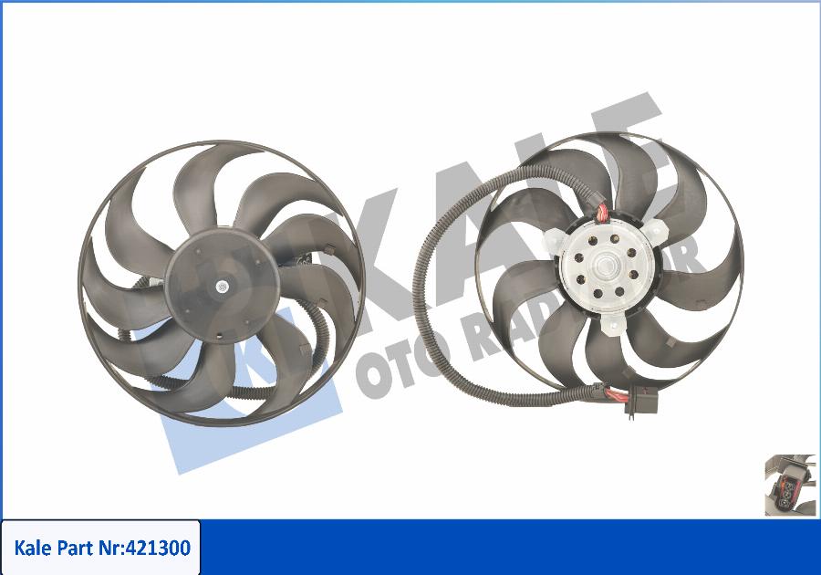 KALE OTO RADYATÖR 421300 - Ventilateur, refroidissement du moteur cwaw.fr