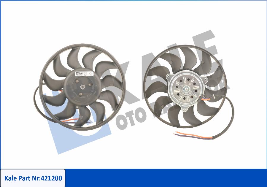 KALE OTO RADYATÖR 421200 - Ventilateur, refroidissement du moteur cwaw.fr