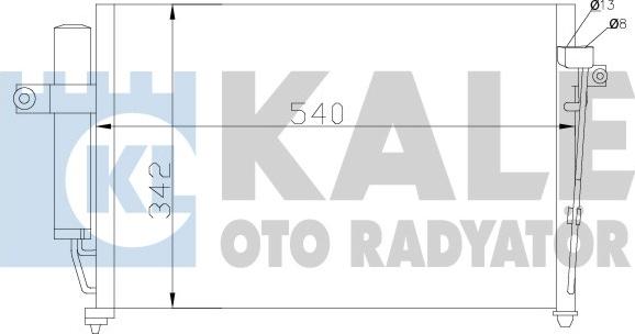 KALE OTO RADYATÖR 391700 - Condensateur, climatisation cwaw.fr