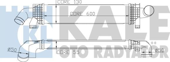 KALE OTO RADYATÖR 346900 - Intercooler, échangeur cwaw.fr