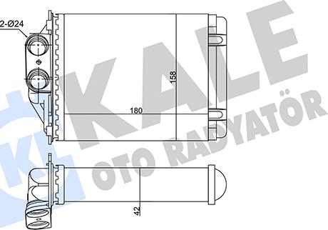 KALE OTO RADYATÖR 346360 - Système de chauffage cwaw.fr