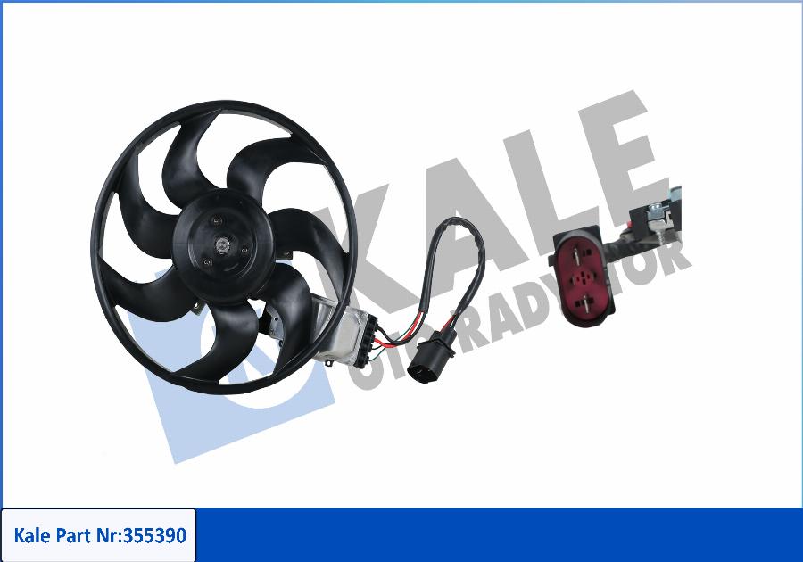 KALE OTO RADYATÖR 355390 - Ventilateur, refroidissement du moteur cwaw.fr