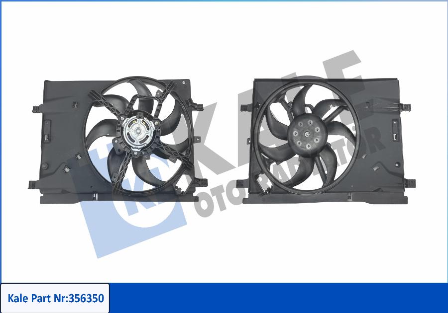 KALE OTO RADYATÖR 356350 - Ventilateur, refroidissement du moteur cwaw.fr