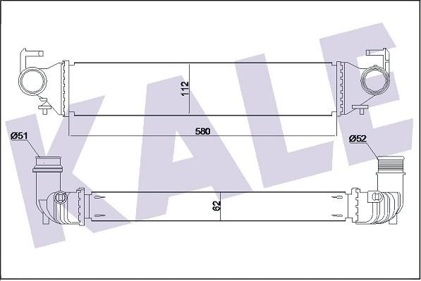 KALE OTO RADYATÖR 350965 - Intercooler, échangeur cwaw.fr