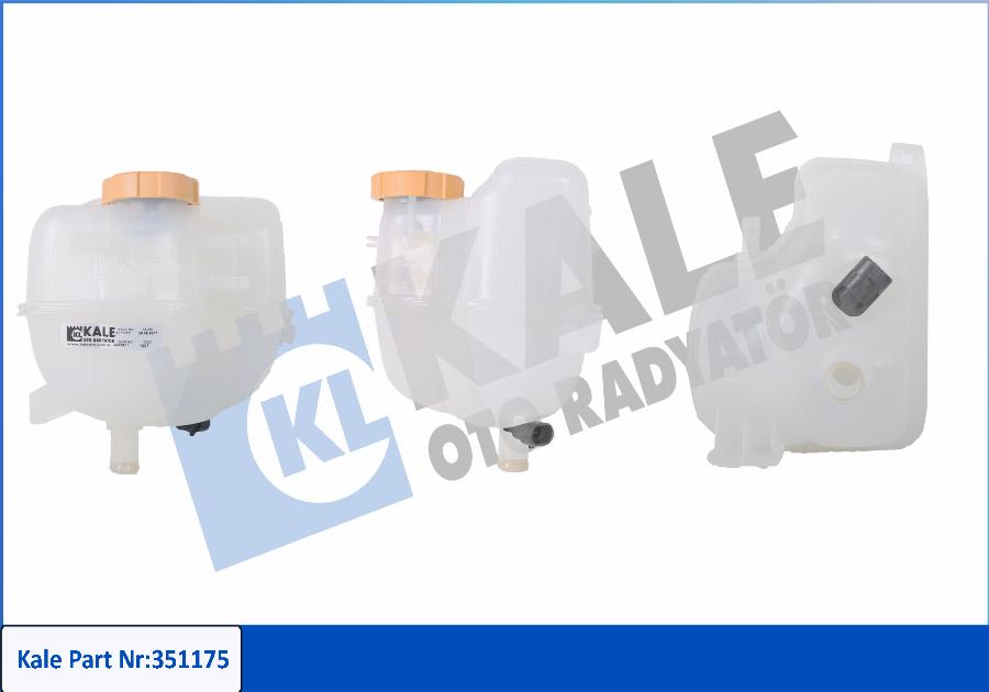 KALE OTO RADYATÖR 351175 - Vase d'expansion, liquide de refroidissement cwaw.fr