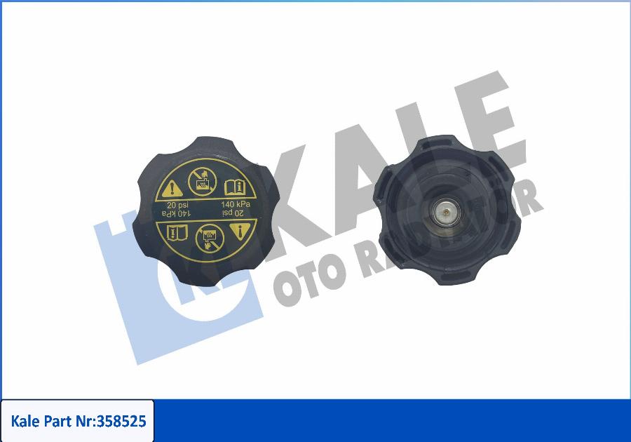 KALE OTO RADYATÖR 358525 - Bouchon, réservoir de liquide de refroidissement cwaw.fr