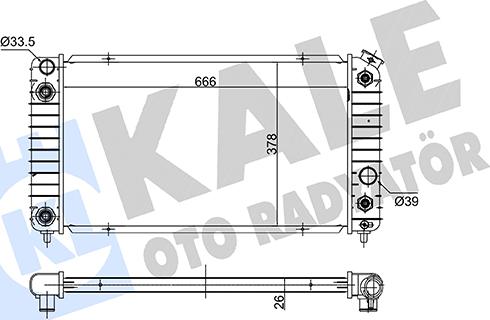 KALE OTO RADYATÖR 362895 - Radiateur, refroidissement du moteur cwaw.fr