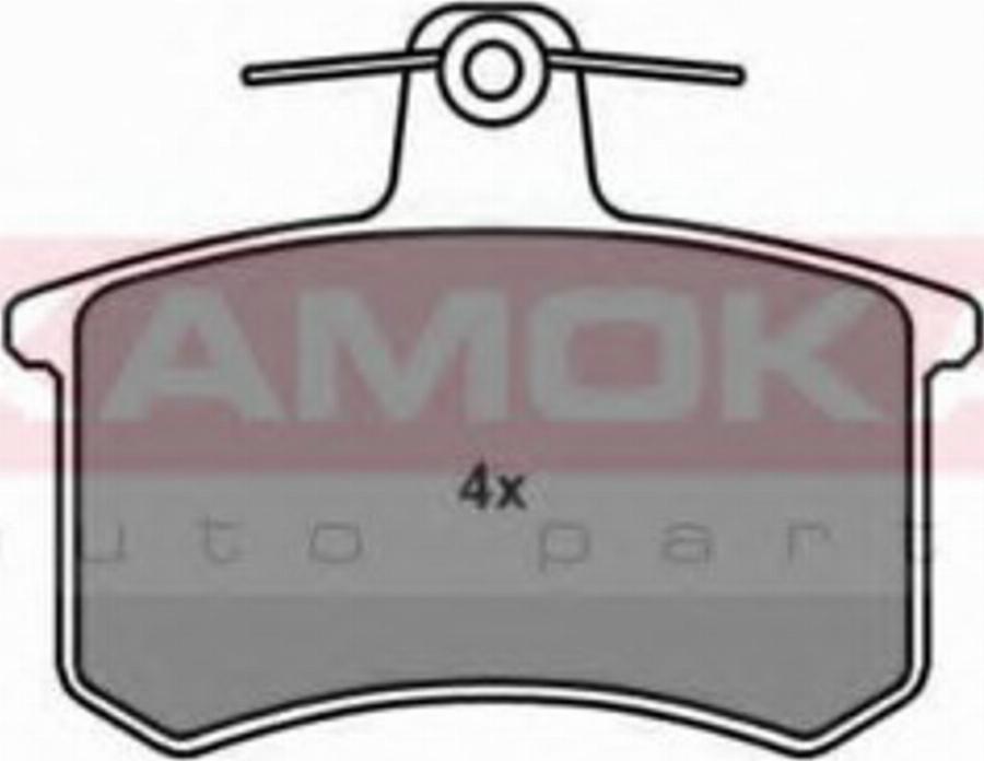 Kamoka 101444 - Kit de plaquettes de frein, frein à disque cwaw.fr