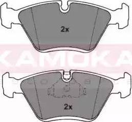 Kamoka 1011906 - Kit de plaquettes de frein, frein à disque cwaw.fr