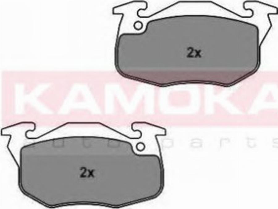 Kamoka 1011460 - Kit de plaquettes de frein, frein à disque cwaw.fr