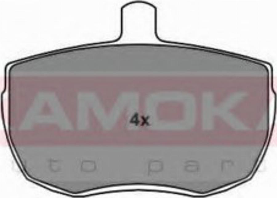 Kamoka 1011658 - Kit de plaquettes de frein, frein à disque cwaw.fr