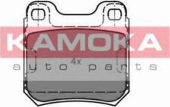 Kamoka 1011050 - Kit de plaquettes de frein, frein à disque cwaw.fr