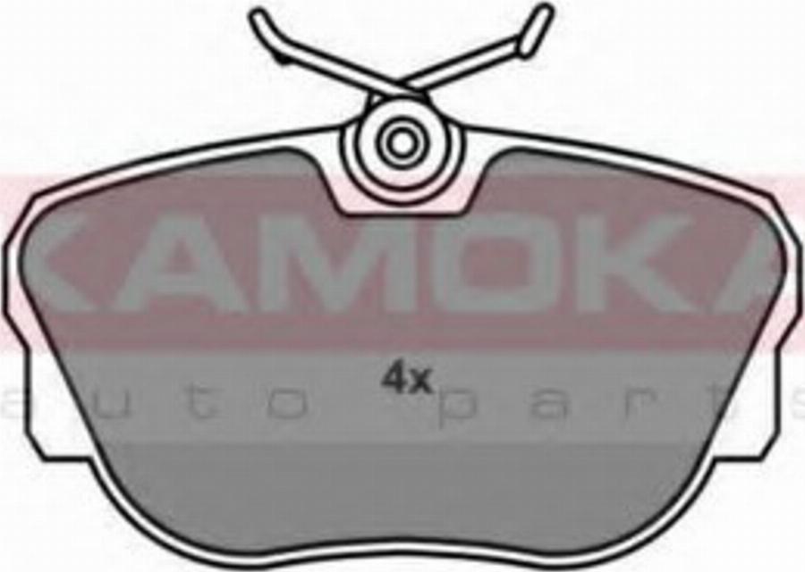 Kamoka 1011338 - Kit de plaquettes de frein, frein à disque cwaw.fr