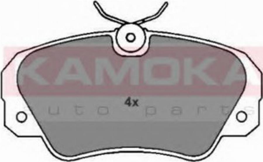 Kamoka 1011372 - Kit de plaquettes de frein, frein à disque cwaw.fr