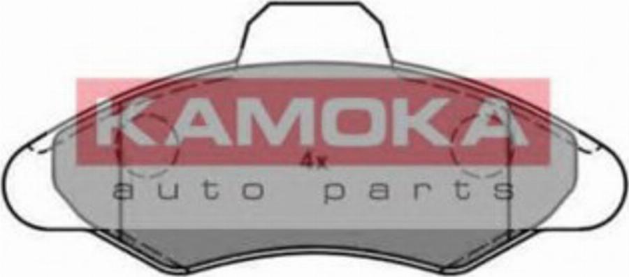 Kamoka 1011234 - Kit de plaquettes de frein, frein à disque cwaw.fr